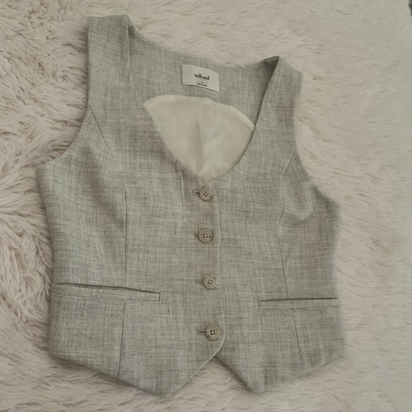 Wilfred Jackets & Blazers - Aritzia - Wilfred Desire  Vest